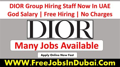 dior careers remote|dior job opportunities.